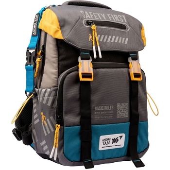 Рюкзак Yes TS-94-1 Andre Tan, сірий з чорним (559039) - Pampik - 3