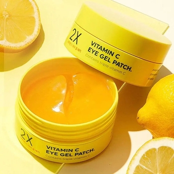 Патчи для зоны вокруг глаз Tony Moly 2X Vitamin C, 60 шт. - Pampik - 5