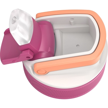 Пляшка для води дитяча Kambukka Lagoon Kids Toekan Love, 400 мл, рожева (11-04046) - Pampik - 6