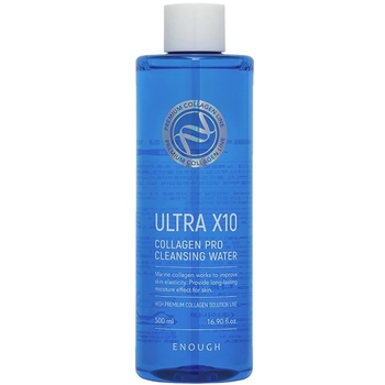 Очищаюча вода Enough Ultra X10 Collagen Pro Cleansing Water з колагеном, 500 мл - Pampik