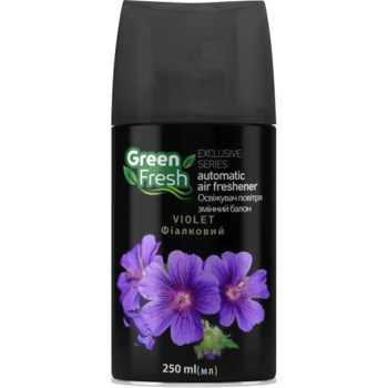 Сменный баллон Green Fresh для автоматического освежителя воздуха Фиалковый, 250 мл - Pampik