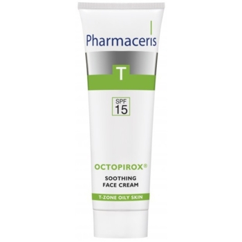 Успокаивающий крем для лица Pharmaceris T Octopirox SPF15 Угревая кожа, 30 мл (E1417) - Pampik