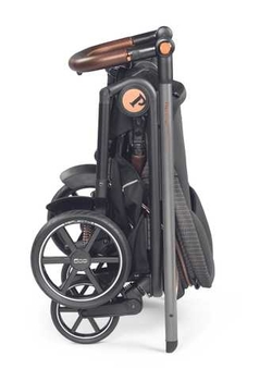 Коляска Peg-Perego Veloce 500, вишукано-коричнева зі смужкою (IP26000000GS53SQ53) - Pampik - 7