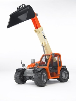 Уцінка. Автомодель Bruder Навантажувач JLG 2505 telehandler з телескопічним ковшом 1:16 (02140) - Pampik - 3