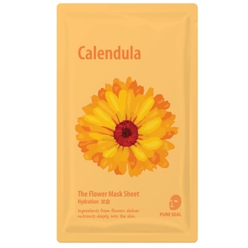 Тканинна маска для обличчя She's Lab Календула 20 г - Pampik