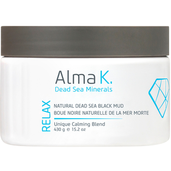 Природная черная грязь для тела Мертвого моря Alma K Natural Black Mud 430 г (107176) - Pampik