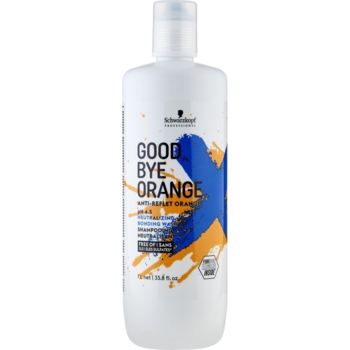 Бессульфатный шампунь с антиоранжевым эффектом Schwarzkopf Professional Goodbye Orange 1 л - Pampik