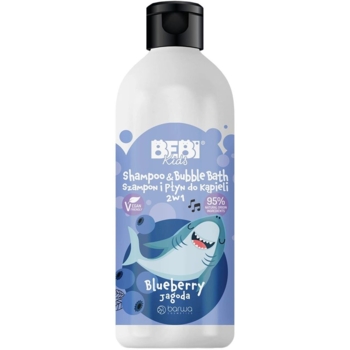 Пінка-шампунь Barwa Bebi Kids Чорниця, 500 мл - Pampik