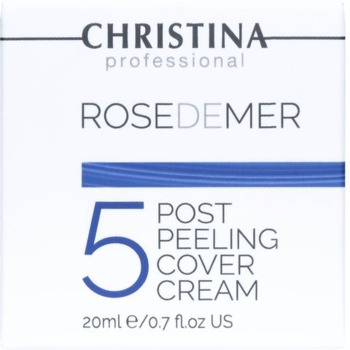 Постпілінговий тональний захисний крем для обличчя Christina Rose De Mer 5 Post Peeling Cover Cream 20 мл - Pampik - 4