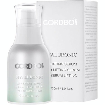 Сироватка-ліфтінг для обличчя Gordbos Hyaluronic 24 Hour Lifting Serum, 30 мл - Pampik