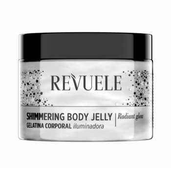 Желе для тела Revuele Shimmering Body Jelly Серебро 400 мл - Pampik