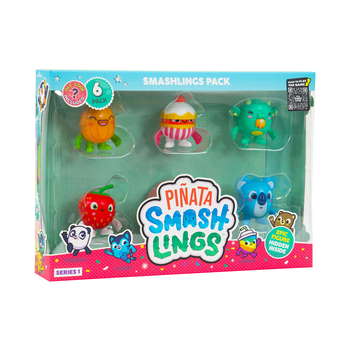 Набор игровых фигурок Pinata Smashlings Series 1 Забавные герои, 6 шт. (SL2055) - Pampik - 4