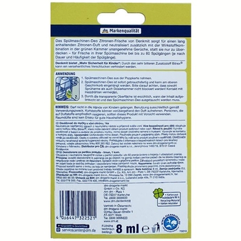 Поглотитель запаха в посудомоечную машину Denkmit Лимон 1 шт. - Pampik - 2