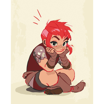 Картина за номерами ArtCraft Німона 40x50 см (16071-AC) - Pampik