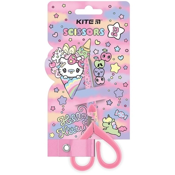 Ножницы детские Kite Hello Kitty с рисунком на лезвии 13 см (HK23-121) - Pampik