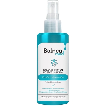Дезодорант для ног и обуви Barwa Balnea Med 150 мл - Pampik