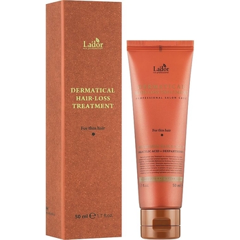 Маска против выпадения La'dor Dermatical Hair-Loss Treatment For Thin Hair для тонких волос 50 мл - Pampik