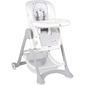 Стульчик для кормления CAM Campione, с мишкой, серый - Pampik