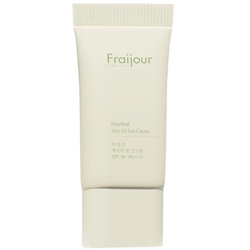 Сонцезахисний крем для обличчя Fraijour Heartleaf Airy Fit Sun Cream SPF 50+, 50 мл - Pampik
