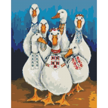 Набор с алмазной мозаикой Ідейка Биологическое оружие, 50х40 см (AMO7372) - Pampik