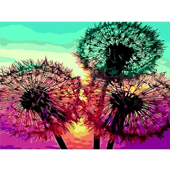 Картина за номерами ZiBi Art Line Кульбабки 40х50 см (ZB.64150) - Pampik