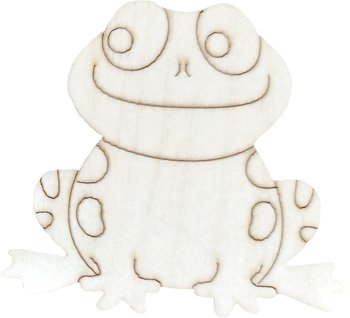 Набор для творчества Умняшка роспись по дереву, магниты-улитка и лягушка (РД-013) - Pampik - 2