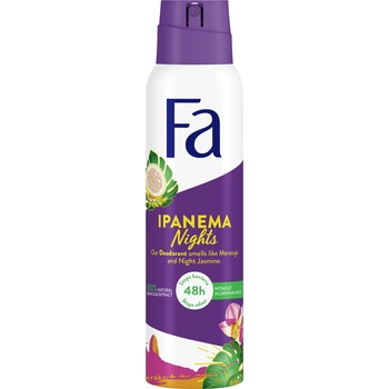 Дезодорант-спрей Fa Ipanema Night Маракуя та Нічний жасмин, 150 мл - Pampik