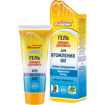 Гель Біокон Скорая помощь для усталых ног 75 мл - Pampik