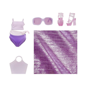 Кукла Rainbow High Swim & Style Violet с аксессуарами (507314) - Pampik - 7
