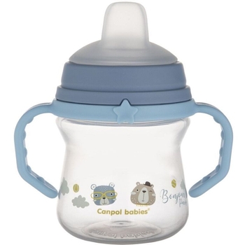 Кружка тренувальна Canpol babies First Cup Bonjour Paris, 150 мл, синій (612_blu) - Pampik - 4