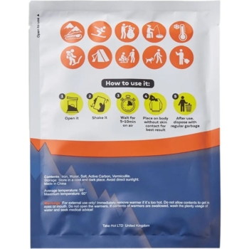 Грелка для тела TakeHot, химическая, 1 шт. (4820249530061) - Pampik - 4