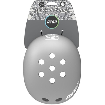 Защитный шлем Neon, М (44-52 см), серый (NA36E9) - Pampik - 3