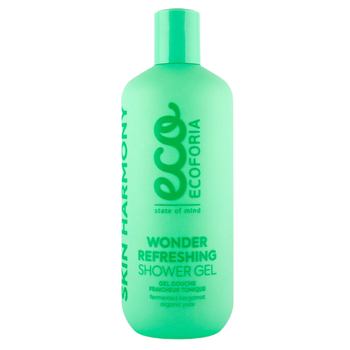 Гель для душа Ecoforia Skin Harmony Wonder Refreshing, освежающий, 400 мл - Pampik