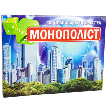 Настільна гра Strateg Монополіст, укр. мова (508) - Pampik