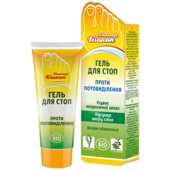 Гель для стоп Біокон против потоотделения 75 мл - Pampik