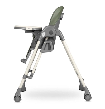 Стільчик для годування Lionelo Laurice Green Olive, з функцією гойдалки, оливковий - Pampik - 5