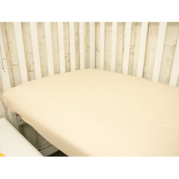 Простирадло дитяче Руно бязь 60х120 см бежеве (918.114_бежевий) - Pampik - 3