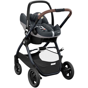 Коляска Maxi-Cosi Adorra 2 Essential Graphite, універсальна 3 в 1, темно-сіра (1932750300) - Pampik - 7