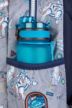 Рюкзак CoolPack Jerry Cosmic, 21 л, 39х28х15 см, S, сірий (E29541) - Pampik - 4