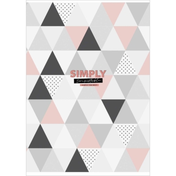 Зошит загальний Student Трикутники, А4, в лінію, 40 аркушів (A4-040-5214L) - Pampik