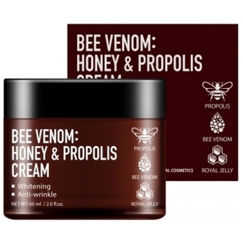 Крем для лица Fortheskin Bee Venom Honey&Propolis Cream с пчелиным ядом, медом и прополисом, 60 мл - Pampik
