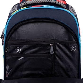 Рюкзак каркасний Yes S-30 Juno Ultra Premium Blaster, синий (553155) - Pampik - 12