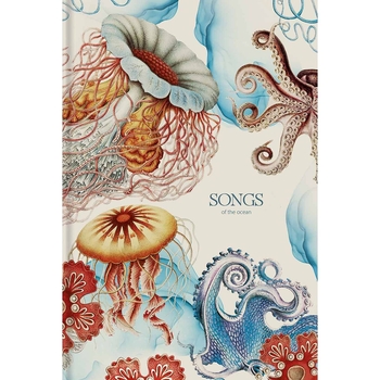 Зошит для записів MonAmi, В5, у клітинку, 80 арк., морські мешканці (B5-IC-080-796K) - Pampik