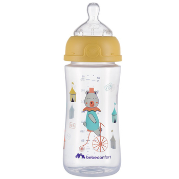 Бутылочка для кормления Bebe Confort Emotion PP Bottle, 270 мл, желтая (3102201980) - Pampik