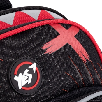 Рюкзак шкільний Yes S-91 Shark, черный (553636) - Pampik - 10