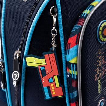 Рюкзак каркасний Yes S-89 Blaster, синий (553990) - Pampik - 9