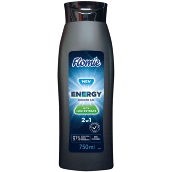 Гель для душа Flomie Men Energy Лайм 2 в 1, 750 мл - Pampik