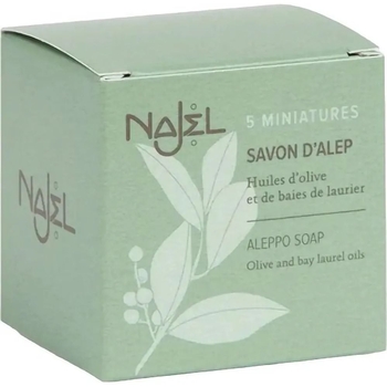 Набор алеппского мыла Najel Aleppo Soap 100 г (5 шт. по 20 г) - Pampik