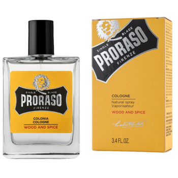 Одеколон Proraso cologne Wood&Spice, 100 мл - Pampik
