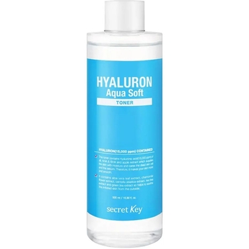 Тонер для обличчя Secret Key Hyaluron Aqua Soft Toner 500 мл - Pampik